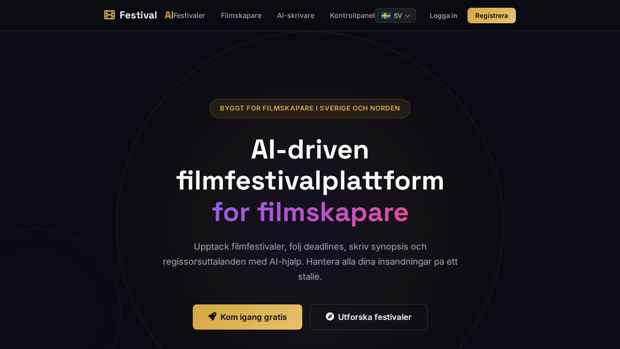 Festival AI - AI-Powered Film Festival Platform