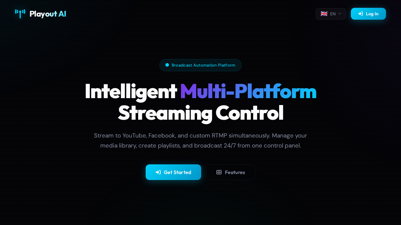 Playout AI - 24/7 Streaming Automation