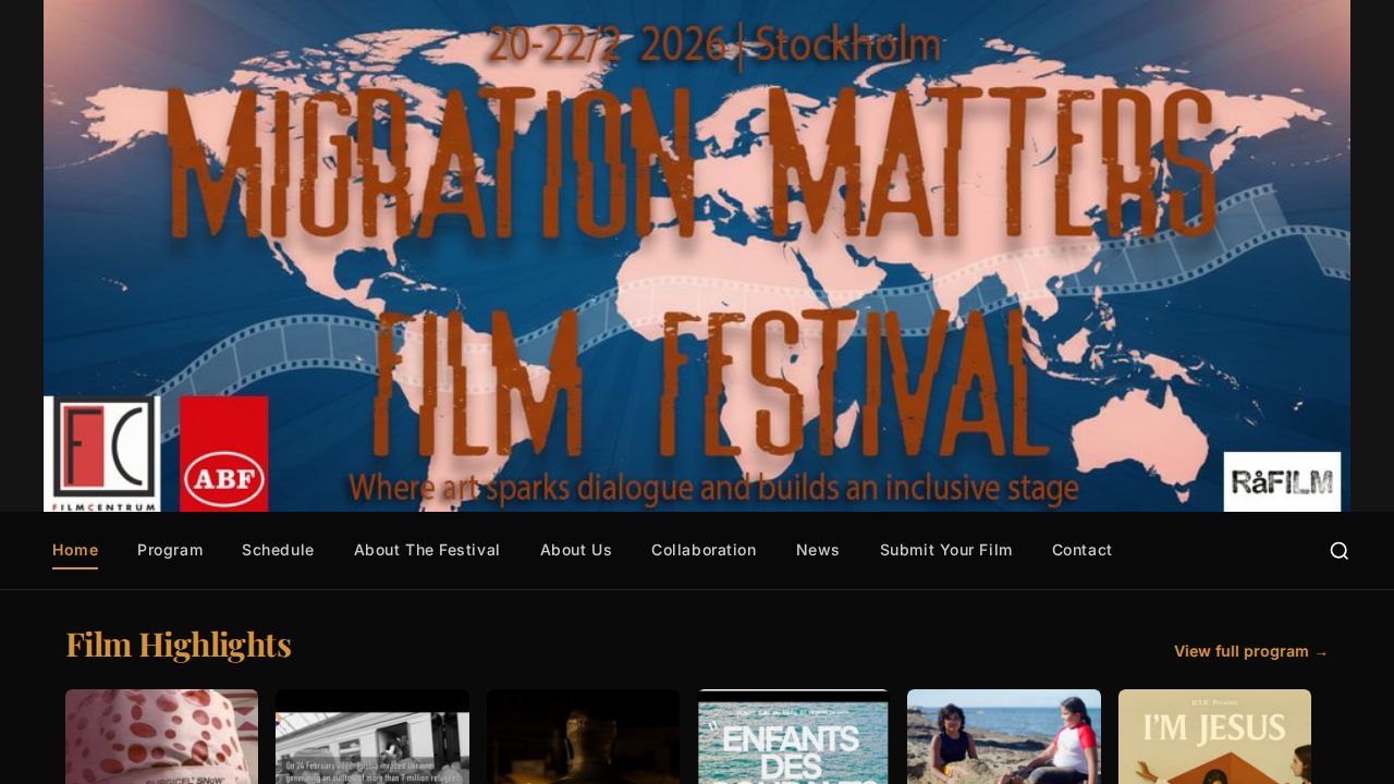 Migration Matters Film Festival