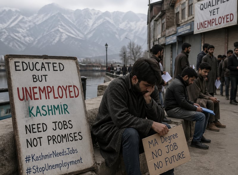 Unemployment in Kashmir: A Crisis of Mindset, Not Just Jobs